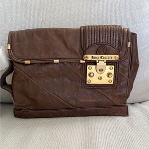 Juicy Couture Brown Leather Bag/purse